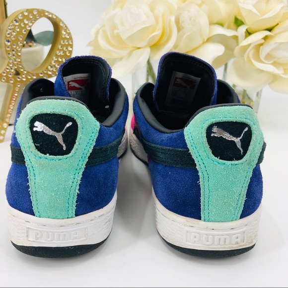 Bright Color Block Puma Sneaker - Picture 4 of 8